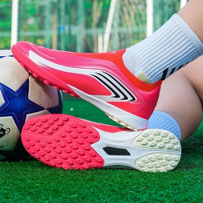 Nouvelles chaussures de football pour hommes, baskets de futsal très populaires, chaussures de football pour matchs sur gazon, entraînement, chaussures de football de haute qualité, crampons antidérapants, pour intérieur