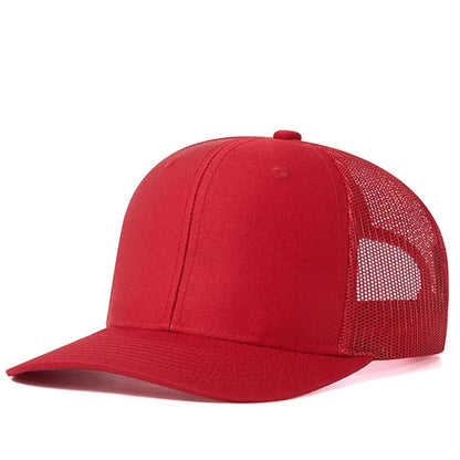 2026 New Hot Sale Unisex Cap Slight Curved Brim Style Trucker Hat Men & Women Casual Outdoor Breathable Summer Cap