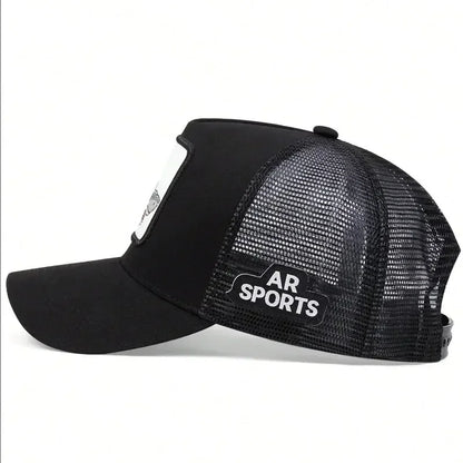 Animal embroidery net rooster hat male and female animal baseball cap hip Hop duck cap suitable for outdoor sports fishing visor