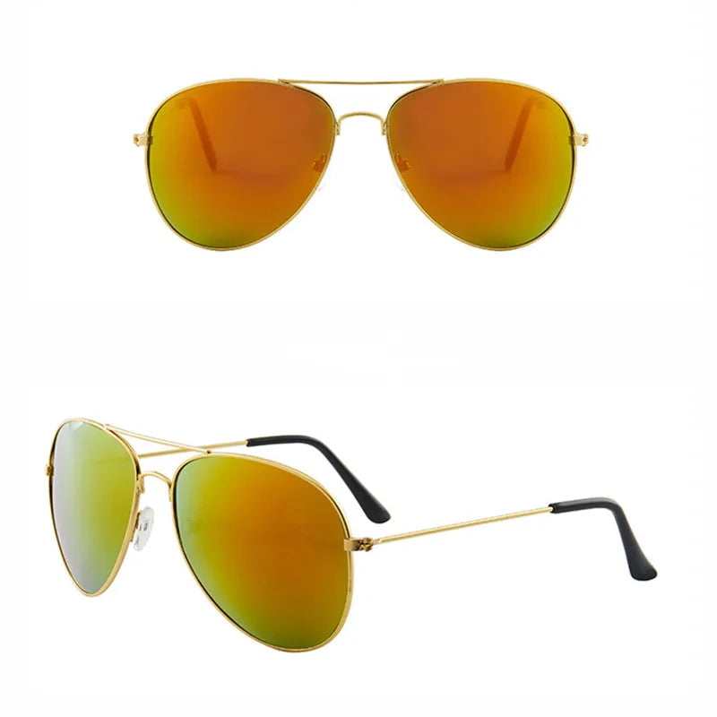 Ochelari de soare pentru copii de la mărci de modă, ochelari cu lentile oglindă, ochelari de soare metalici în stil pilot pentru fete și băieți, ochelari de soare pentru copii, ochelari pentru copii, ochelari de protecție