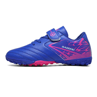 Nouveaux enfants bottes de Football sport société terrain garçon chaussures de Football Futsal rapide intérieur Sneaker Original cheville crampons botte de Football