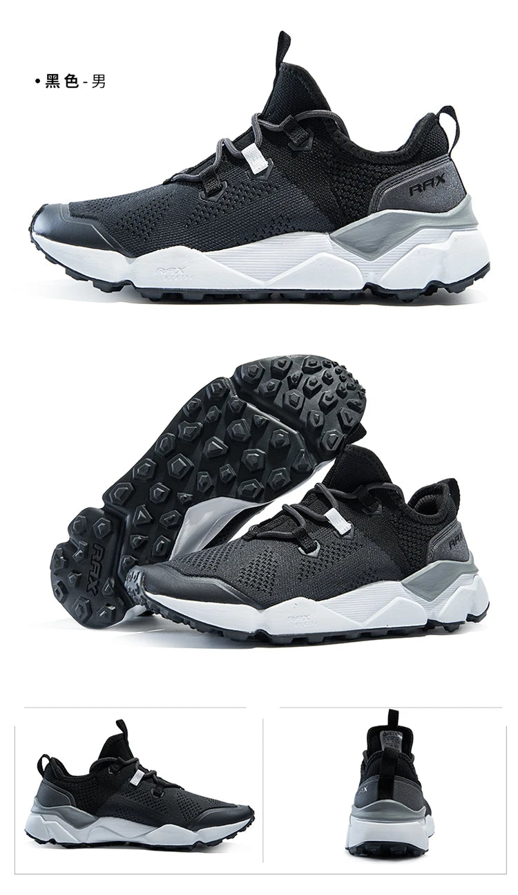 RAX Outdoor Breathable Hiking Shoes for Men Lightweight Walking Trekking Wading Shoes Sport Sneakers Men Outdoor Sneakers Male