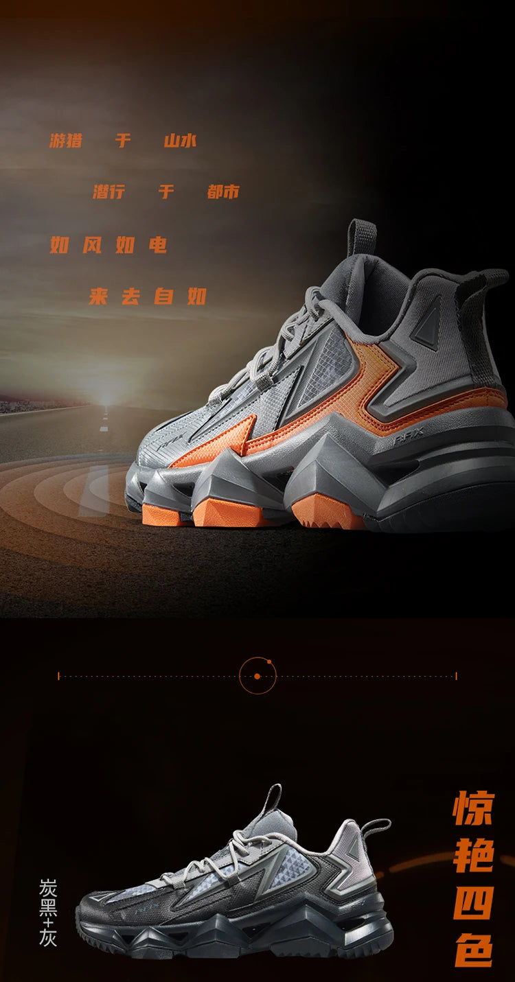 Rax Men's Waterproof Hiking Shoes Breathable Hiking Boots Outdoor Trekking Sports Sneakers Tactical Shoes