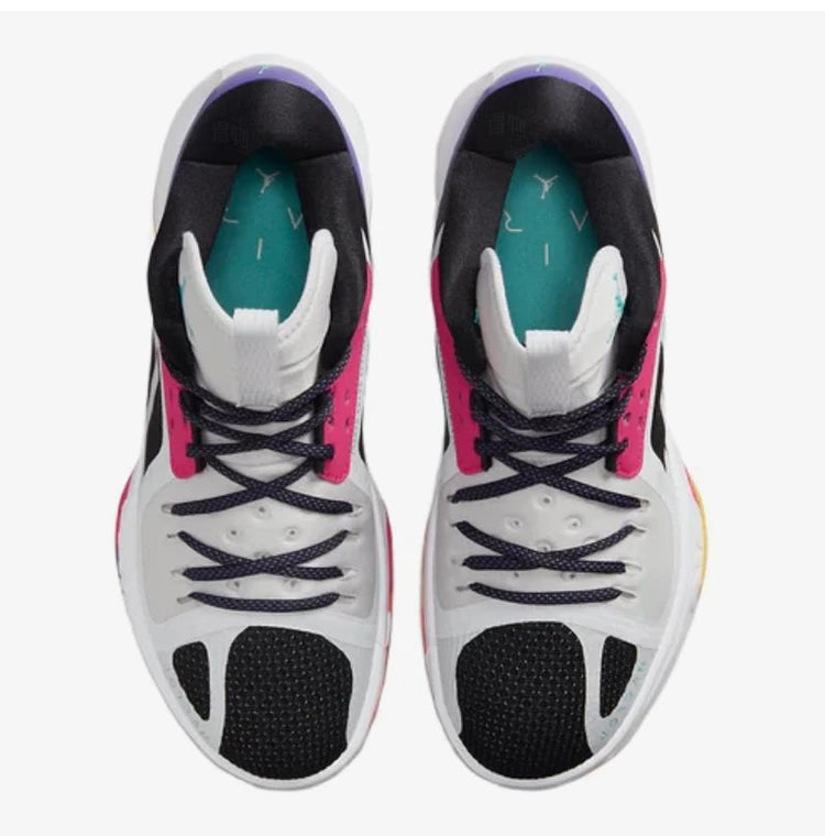 Nike Genuine JORDAN Men's Comfortable Shock-Absorbing Mid-Top Practical Basketball Shoes DH0248-130