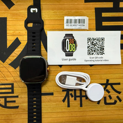M99 Smartwatch 5G With 2.4inch Amoled Screen 900W Rotating Camera WIFI GPS Position Compass NFC Bluetooth Smart Watch Men Women