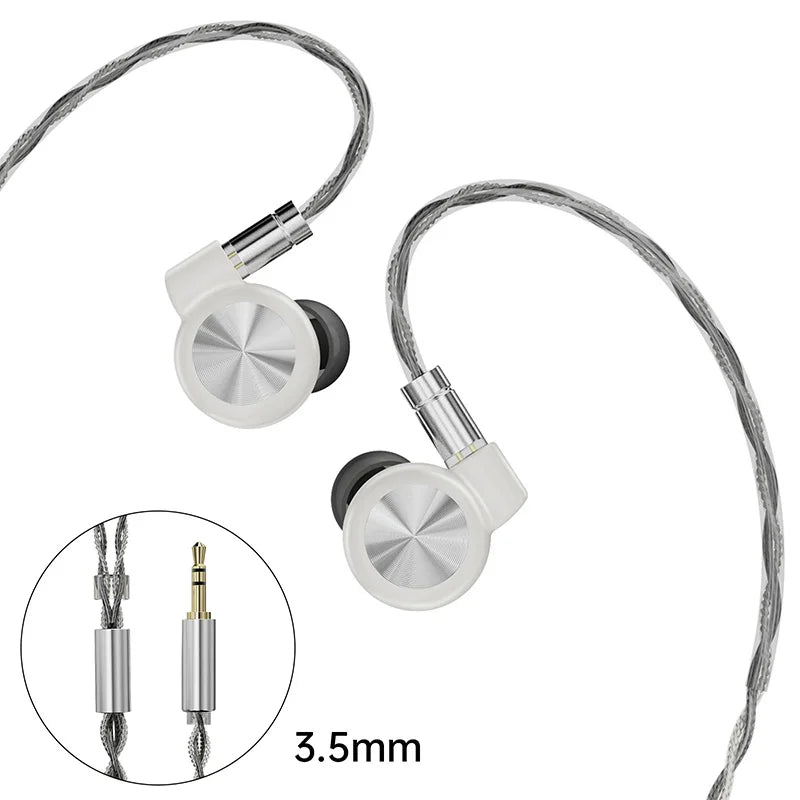 ARTTI T10 Planar Driver In-Ear HiFi Earphones, Wired IEM Monitors with 14.2mm Planar Driver, Detachable 0.78mm 2-Pin Cable, 3.5mm/4.4mm Audiophile Earbuds