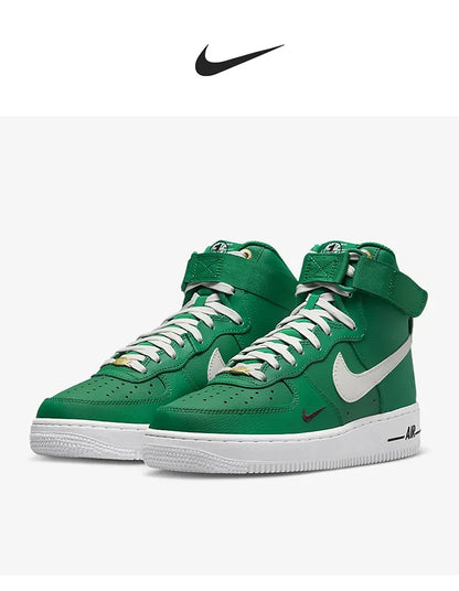 Nike alkuperäiset Air Force 1 -naisten korkeavartiset vapaa-ajan lenkkarit DQ7584-300