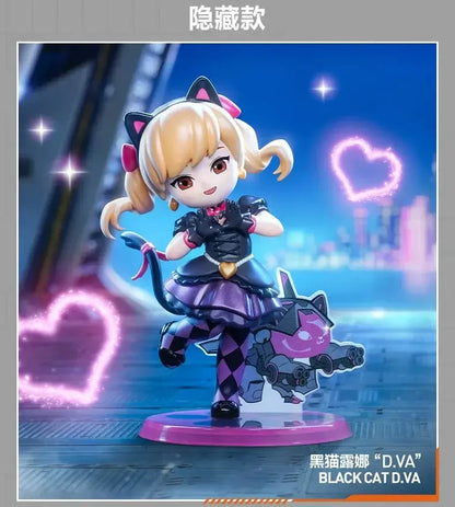 POP MART Genuine Overwatch Play Of The Game Series Blind Box PVC Collectible Figurines Desktop Ornaments Girl Toy Model For Fans