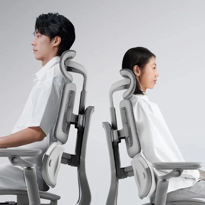 Ergonomic Office Mesh Chair Adjustable Executive Computer Chair with Rolling Swivel Base, Modern Gaming Chair for Home Office Desk Setup