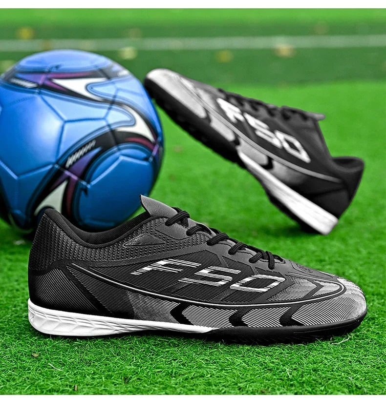 Chaussures de football TF pour hommes, résistantes, décontractées, professionnelles, ultralégères, de qualité supérieure, pour l'entraînement au football