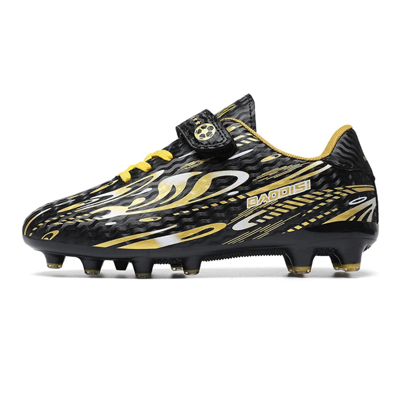 Chaussures de Football professionnelles pour enfants, bottes de terrain de Football d'intérieur pour hommes, chaussures de Football originales TF/AG, crampons de société, entraînement sur gazon rapide
