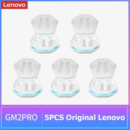 Lenovo GM2 Pro TWS Wireless Gaming Earbuds Bluetooth 5.3 – ENC Noise Cancelling Sport Earphones with Mic, Dual Mode Music & Gaming Headset