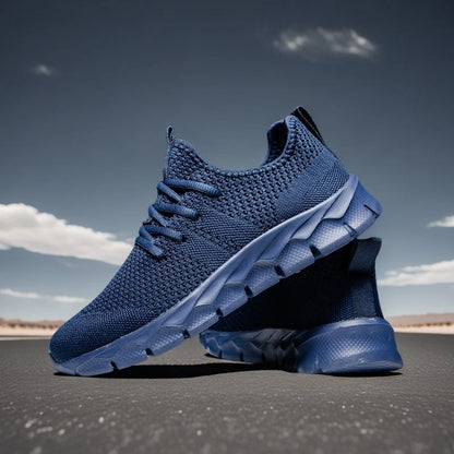 Sneakers til mænd i let mesh, damesko, casual flade sko, løbesko til mænd, bløde tennissko, åndbare herresneakers