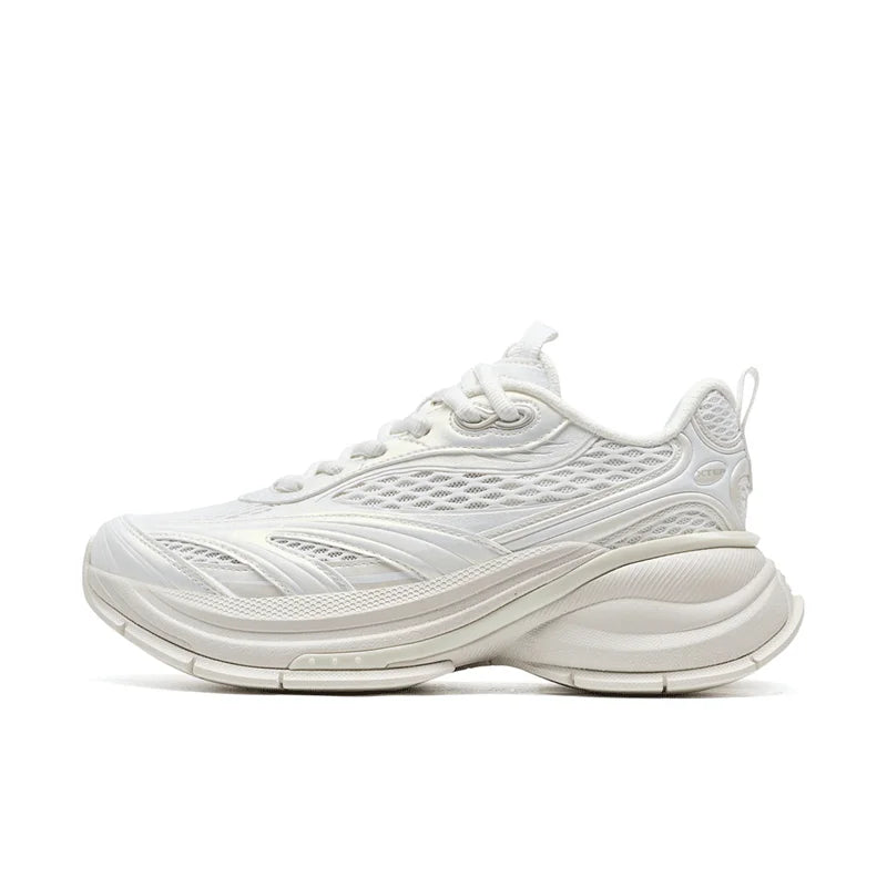 Xtep Basque 3 Sneakers Women Lightweight Wear-Resistant Trendy Durable Thick Sole Casual Sports Female Shoes 874218320006