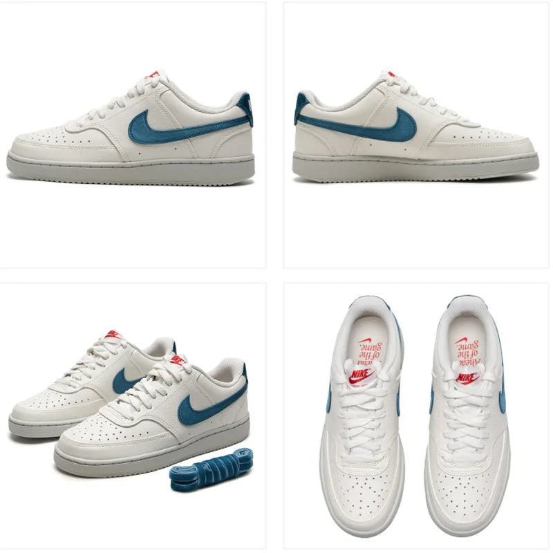 Autentiche sneakers Nike Court Vision Low da donna: minimaliste, versatili, da esterno, traspiranti e casual IM7799-133