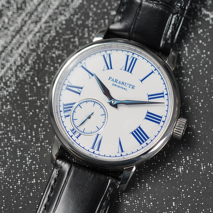 FARASUTE 2026 Fashion Power Reserve 80 Hours Hangzhou Customized Movement Manual Mechanical Watch for Men Sapphire Crystal watch