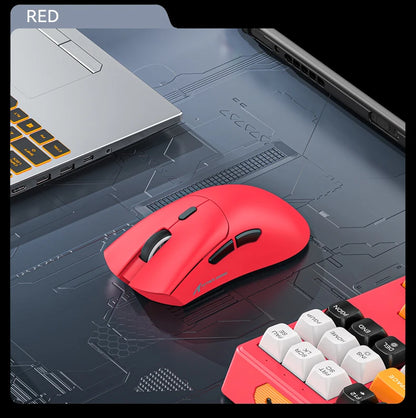Ratón Bluetooth ATTACK SHARK R1 - Ratón viral reseñado por influencers, auténtico directo de la marca, sensor PAW3311 con 1K Hz para gaming