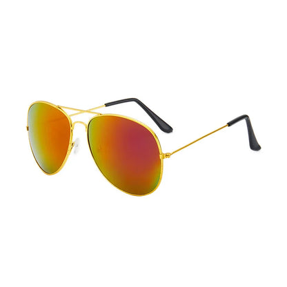 Ochelari de soare pentru copii de la mărci de modă, ochelari cu lentile oglindă, ochelari de soare metalici în stil pilot pentru fete și băieți, ochelari de soare pentru copii, ochelari pentru copii, ochelari de protecție
