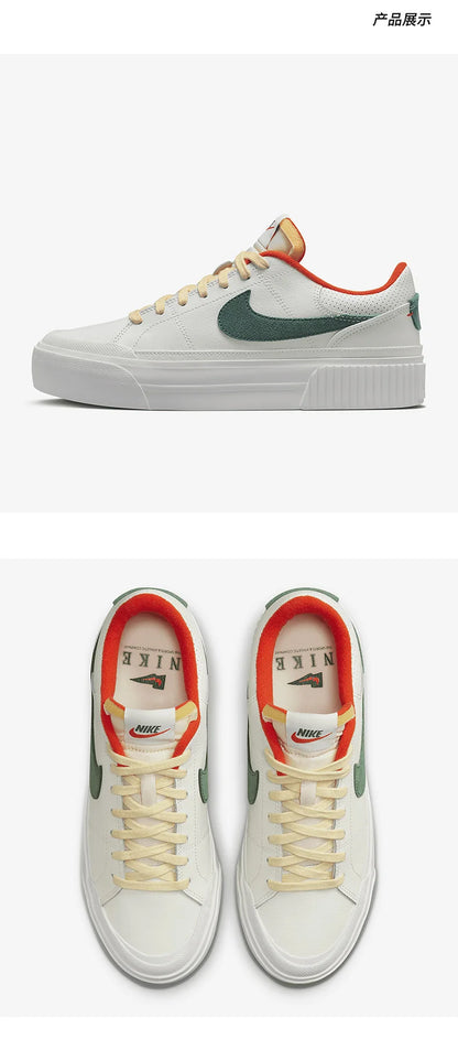 Adidași sport pentru femei Nike Official Genuine Court Legacy Lift, cu talpă joasă, model FD0355-133
