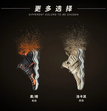 RAX Winter Hiking Boots Men Waterproof Breathable Outdoor Sports Sneakers Trekking Boots Mountain Trekking Shoes Big Size