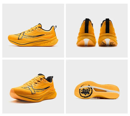 Xtep 2000km Men's Running Shoes 2025 Winter Waterproof Stronger Propulsive Force Cushion Shock Absorption Sneakers 875419110019