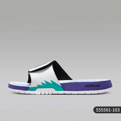 Oficiálne originálne pánske ľahké a priedušné sandále Nike JORDAN bez šnurovania 555501-103