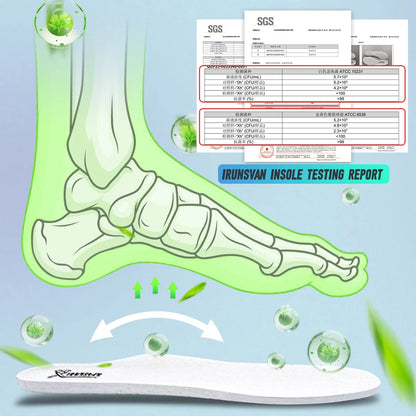 IRUNSVAN Carbon Fiber Sneakers Beginner/Advanced Running Shoes Breathable and Comfortable Thick Bottom Training Shoes Unisex 130