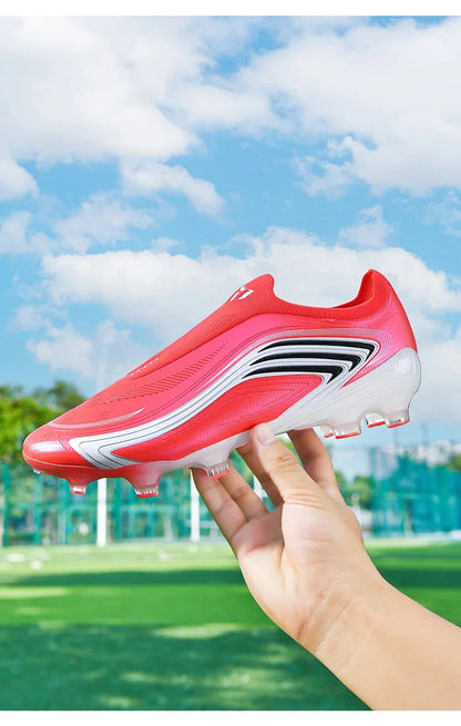 Nouvelles chaussures de football pour hommes, mi-hautes, de haute qualité, crampons pour terrain en gazon, baskets antidérapantes pour intérieur, très vendues, pour matchs en extérieur