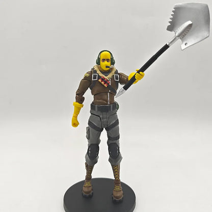 Game Fortnite Raptor Black Knight Skull Trooper Premium Cuddle Team Leader MogulMaster Action Figure Room Decoration Toys Gift