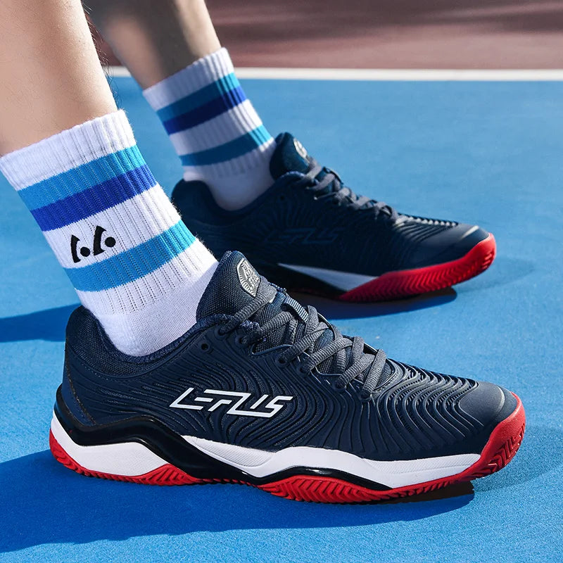 Men’s and Women’s Badminton Shoes Anti-Slip Table Tennis Sneakers Outdoor Professional Athletic Sports Trainers