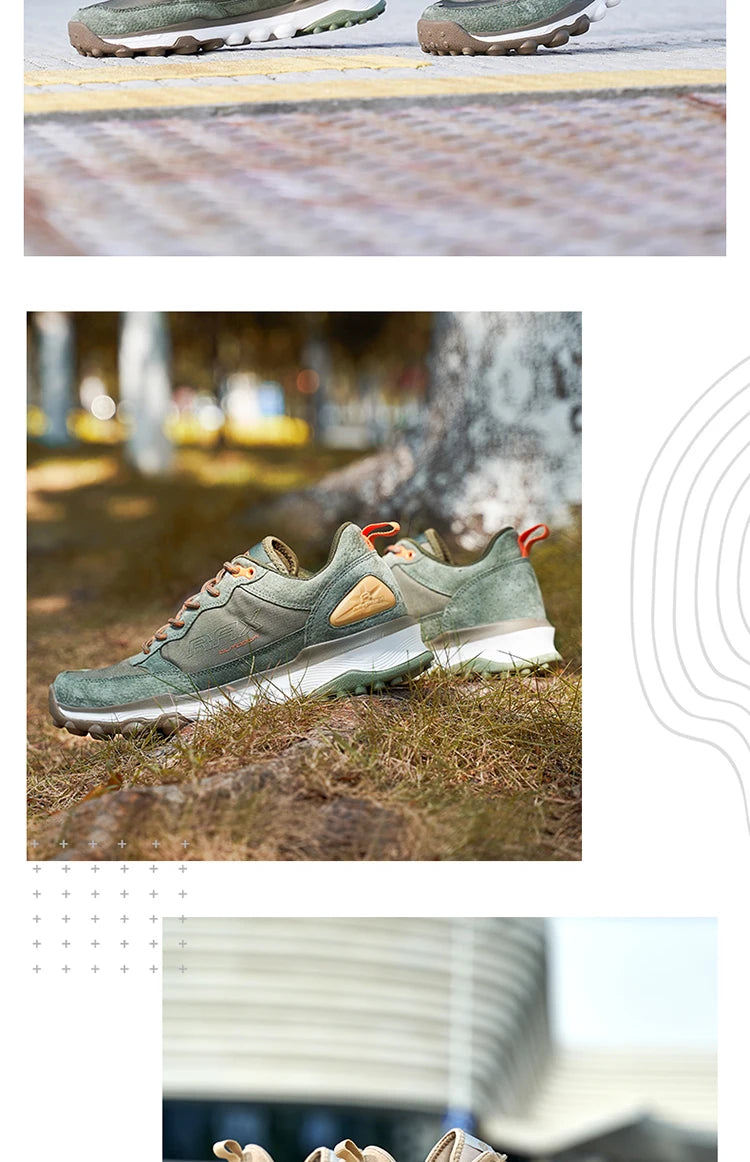 RAX Winter Hiking Boots Men Waterproof Breathable Outdoor Sports Sneakers Trekking Boots Mountain Trekking Shoes Big Size
