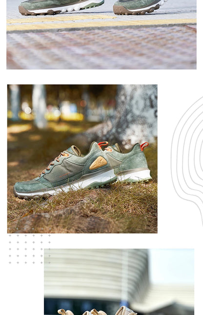 RAX Winter Hiking Boots Men Waterproof Breathable Outdoor Sports Sneakers Trekking Boots Mountain Trekking Shoes Big Size