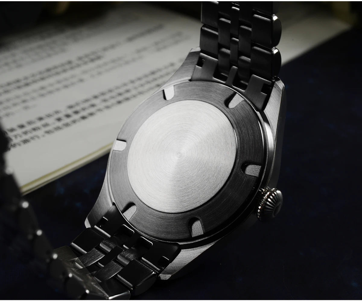 San Martin 39.5mm Men Pilot Watch YN55 Automatic Mechanical Aviation Watches Chinese Style Original Design SN0033 Field Watch