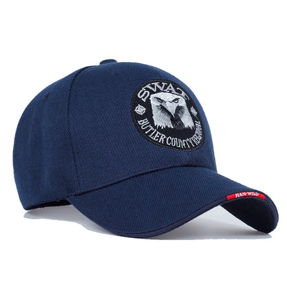 Hadsereg sapka férfi hímzett sas fekete baseball sapka férfiak Gorras Para Hombre női snapback csontszínű férfi taktikai sapka