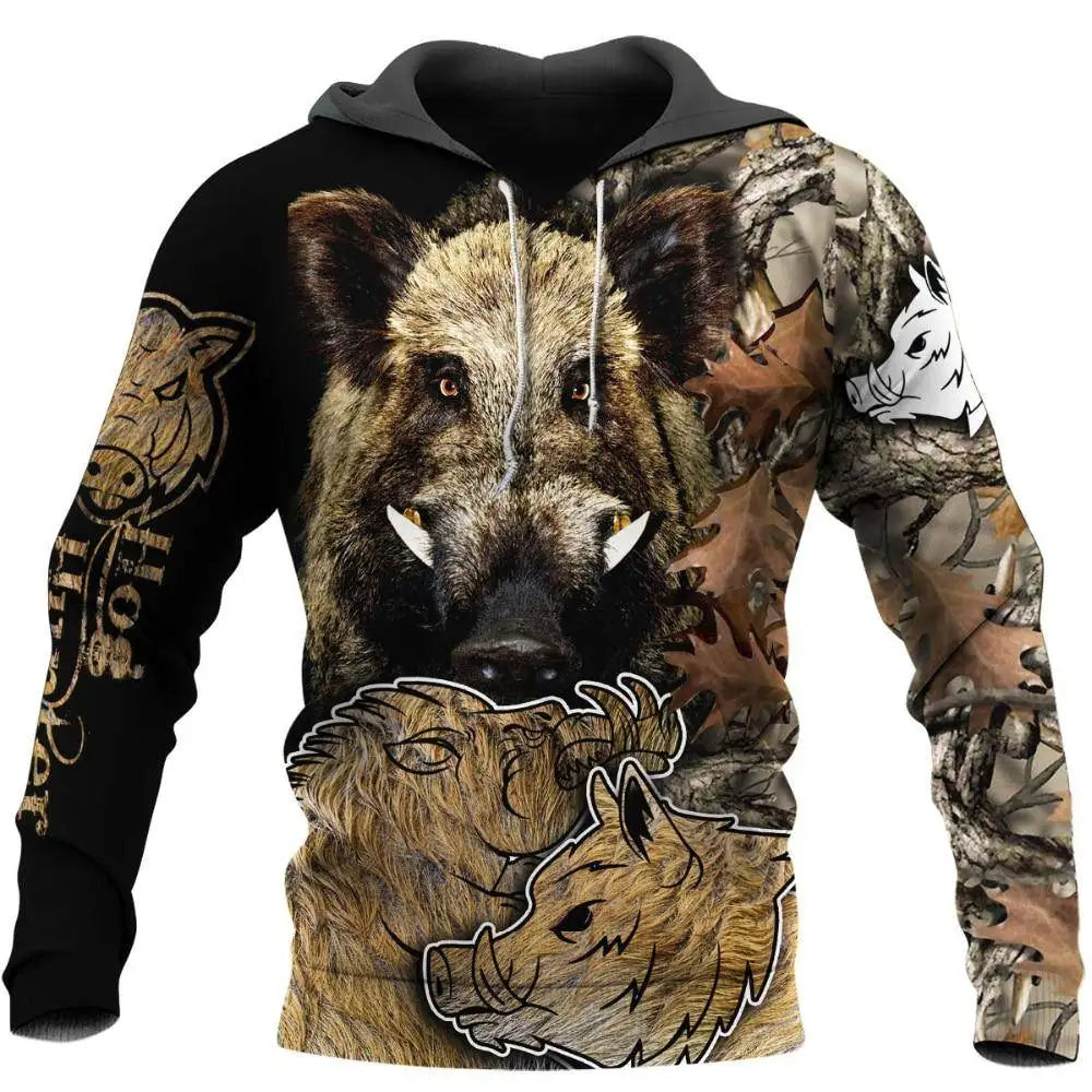 Moda Otoño: sudaderas con capucha con estampado de león y lobo, piel de tigre blanco en 3D por toda la prenda, sudadera de hombre, chaqueta unisex con cremallera, chaqueta informal