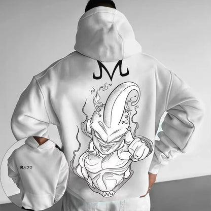 Dragon Broli Genuine Joint Men's Pullover 2025 Autumn and Winter New Loose Casual Gym Sports American Hip Hop Sweater Top