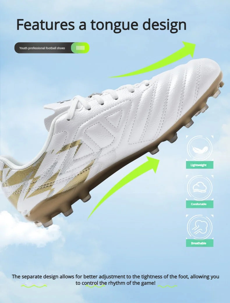 Botas de fútbol Kelme para hombre MG, botas de fútbol juveniles de tacos cortos, calzado de entrenamiento y competición profesional, botas de fútbol para niñas