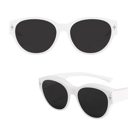 Fit Over Sunglasses for Driving Outdoor Activities Over Prescription Glasses for Myopia Unisex Style
