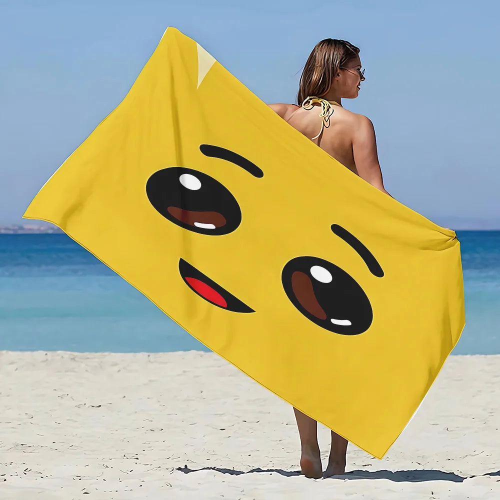 New Hot Game F-FortniteS Beach Towel Microfiber Sand Free Quick Dry Soft Sandproof Pool Towels Gift for Women Travel Gym Shower