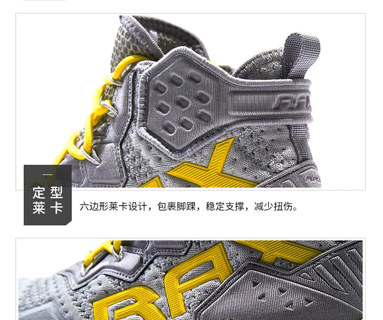 Rax Men's Waterproof Hiking Shoes Breathable Hiking Boots Outdoor Trekking Sports Sneakers Tactical Shoes