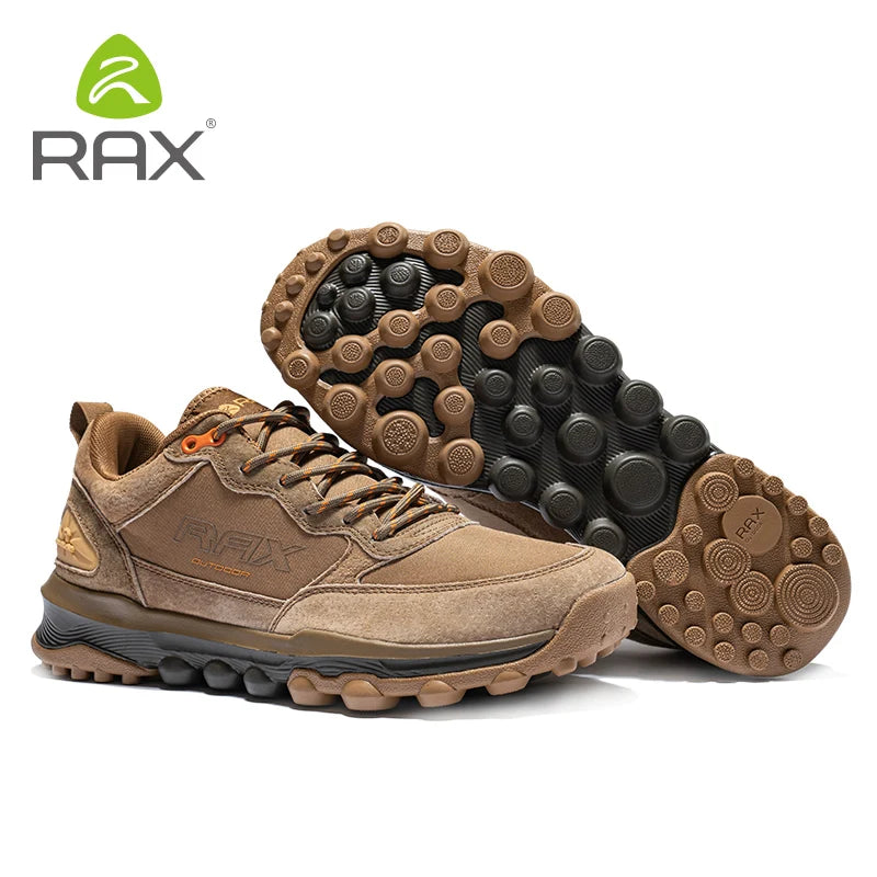 RAX Outdoor Breathable Hiking Shoes for Men Lightweight Walking Trekking Wading Shoes Sport Sneakers Men Outdoor Sneakers Male
