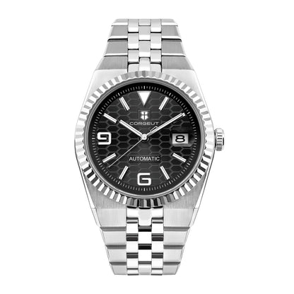 Custom Pilot Watch NH35 Automaattinen mekaaninen miesten kello Safiirikide Valaiseva 100 m vedenkestävä tyynymuotoinen kotelo Sukelluskello