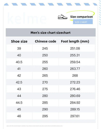Kelme Indoor Football Shoes Adult Flat Sole Youth Match Five-a-side Training Soccer Cleats Men's Futsal Sneakers