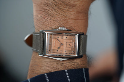 FARASUTE Creative Manual Square Customized Mechanical Movement Watch Men Luxury Sapphire Glass Small Second Wristwatches reloj