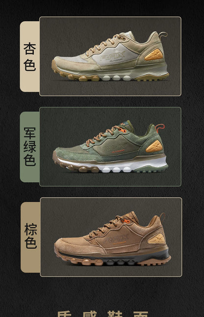RAX Running Shoes Men & Women Outdoor Sport Breathable Lightweight Sneakers Air Mesh Upper Anti-Slip Natural Rubber Outsole