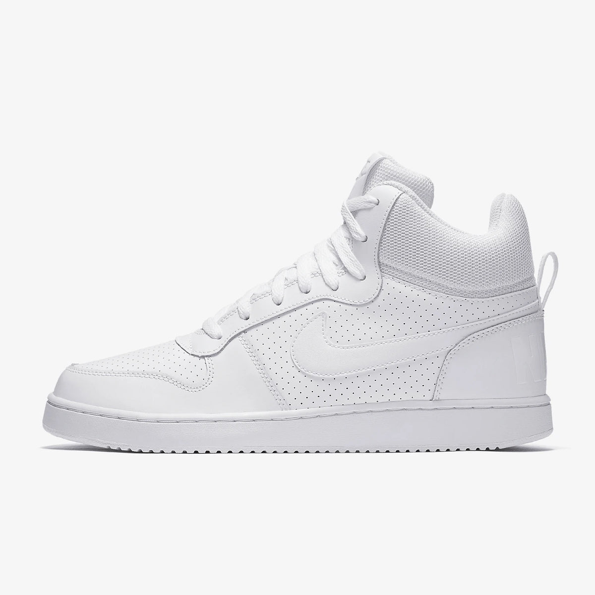 Baskets casual montantes pour homme Nike COURT BOROUGH MID authentiques, blanc pur, 838938-111