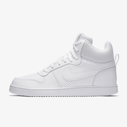 Baskets casual montantes pour homme Nike COURT BOROUGH MID authentiques, blanc pur, 838938-111