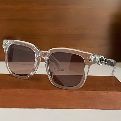 Męskie modne, spersonalizowane okulary przeciwsłoneczne z acetatu – markowy projekt w stylu retro, luksusowe, z filtrem UV400 – damskie okulary przeciwsłoneczne do aktywności na świeżym powietrzu