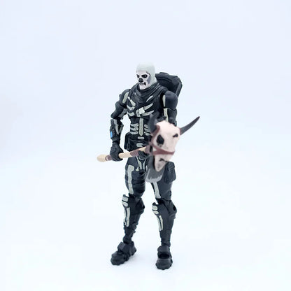 Game Fortnite Raptor Black Knight Skull Trooper Premium Cuddle Team Leader MogulMaster Action Figure Room Decoration Toys Gift