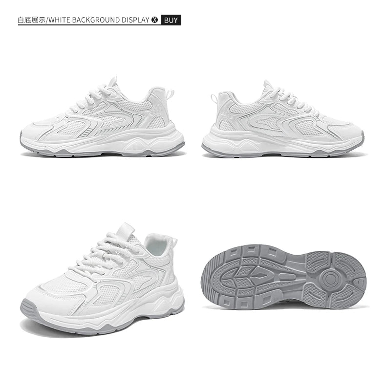 Herren-Speed-Freizeitsneaker für Frühling und Sommer, mit weicher Sohle, rutschfest, atmungsaktiv, Outdoor-Laufschuhe, modische Youth Joker Sportschuhe